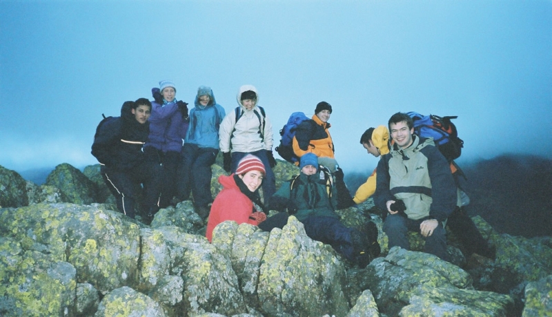 Group at the summit
